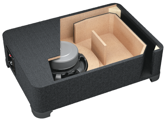 Audison APBX 8 DS 8 Inch Sealed Subwoofer Box - Image 3
