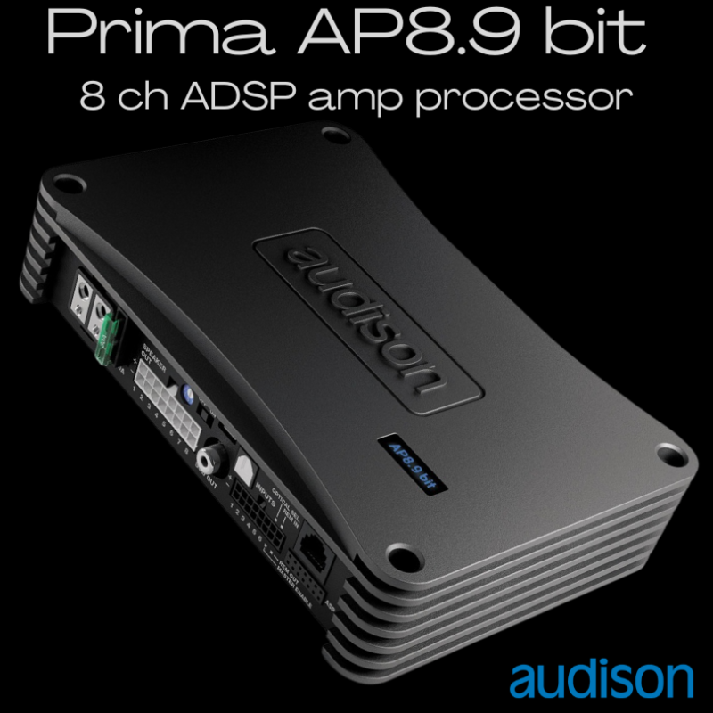 Audison AP8.9 bit ADSP amp processor
