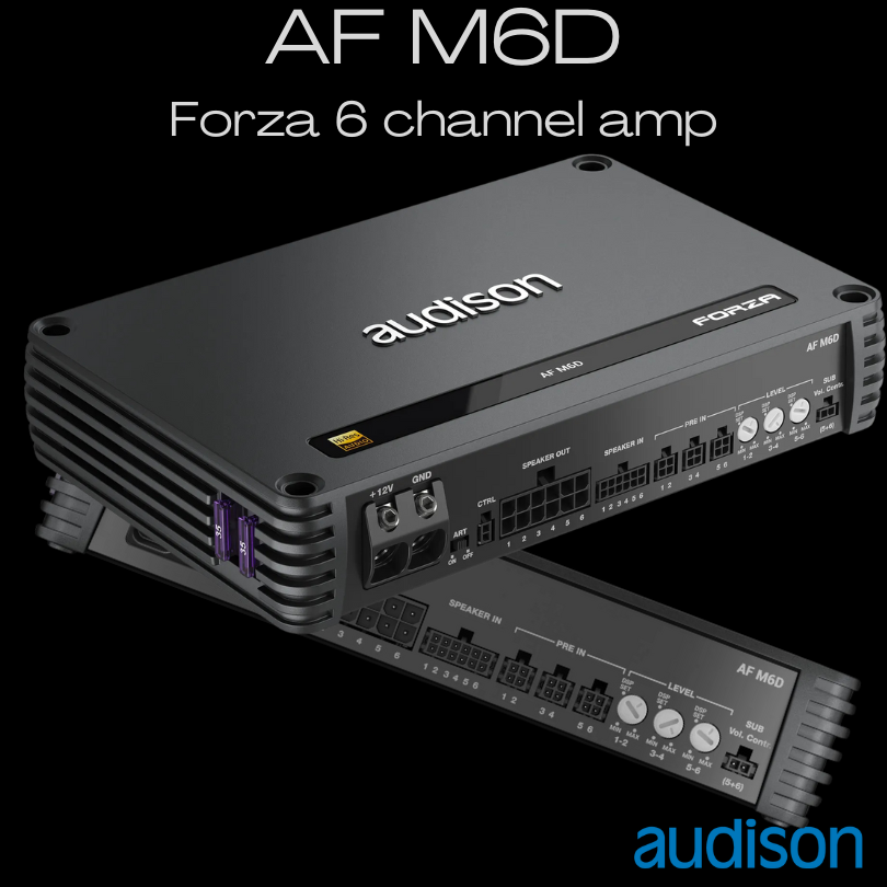 Audison Forza AF M6D amplifier